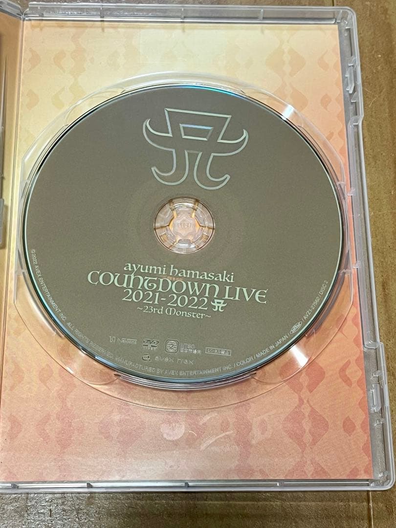 ayumi hamasaki DVD2枚組　24th&COUNTDOWNLIVE