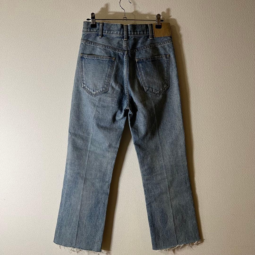 美品 セリーヌ エディスリマン フレアデニムパンツ ディラン dylan 26