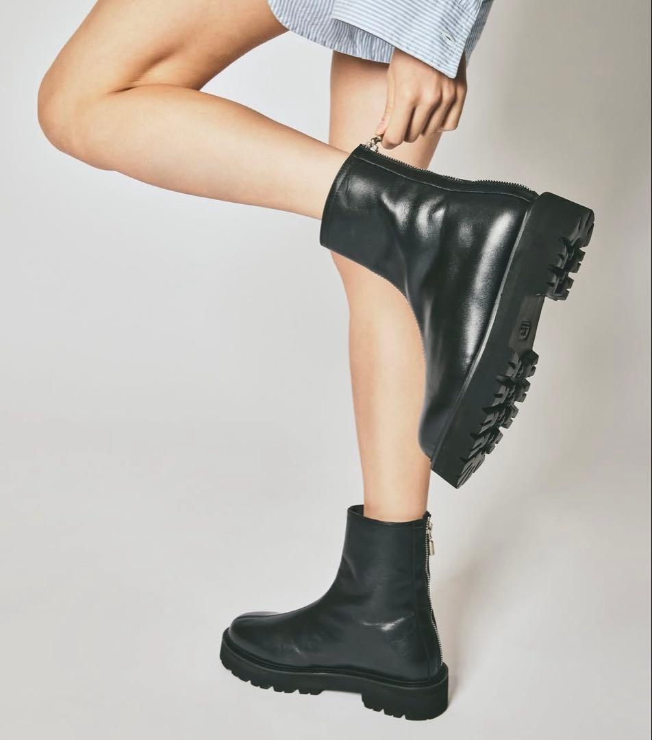 CAMINANDO カミナンド　BACK ZIP BOOTS 36 23㎝
