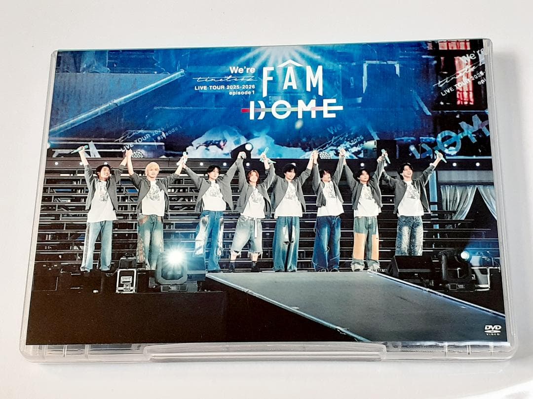 timelesz LIVE TOUR FAM DOME 通常盤 DVD
