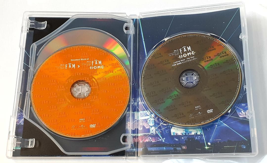 timelesz LIVE TOUR FAM DOME 通常盤 DVD