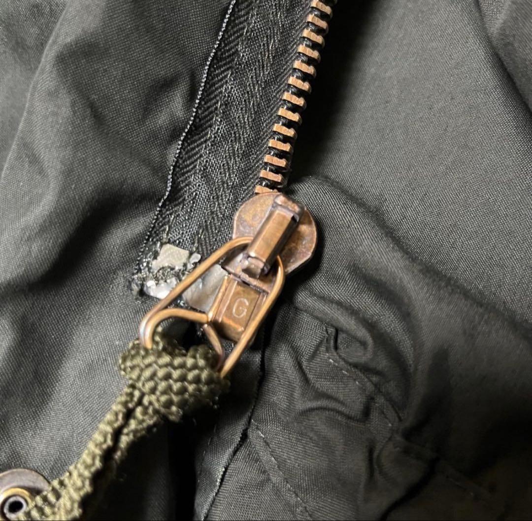U.S.ARMY M65フィッシュテールパーカ 黒染め米軍実物モッズコート