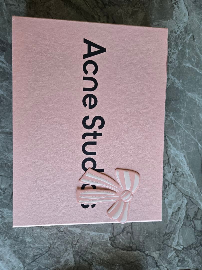 Acne Studios モヘアチェックスカーフ　マフラー