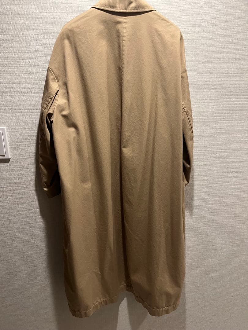 【美品】ドゥーズィエム クラス　ギャバオーバーコート