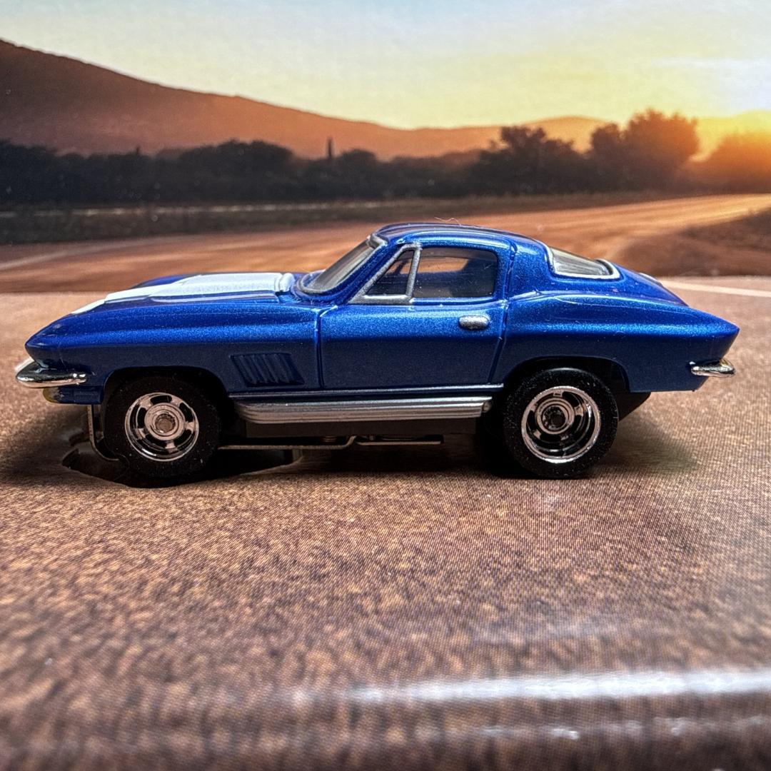 67 Chevy Corvette C2☆カスタム☆HOスロットカー