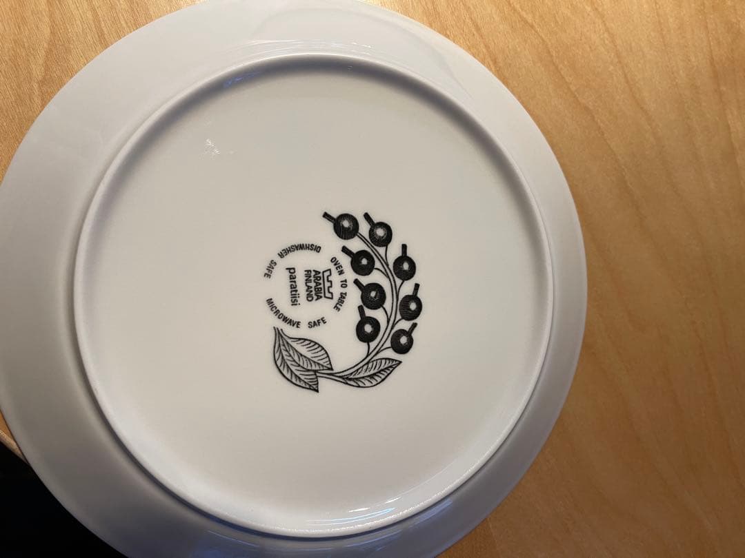 アラビア　パラティッシ 21 美品　2枚セット　旧ロゴ