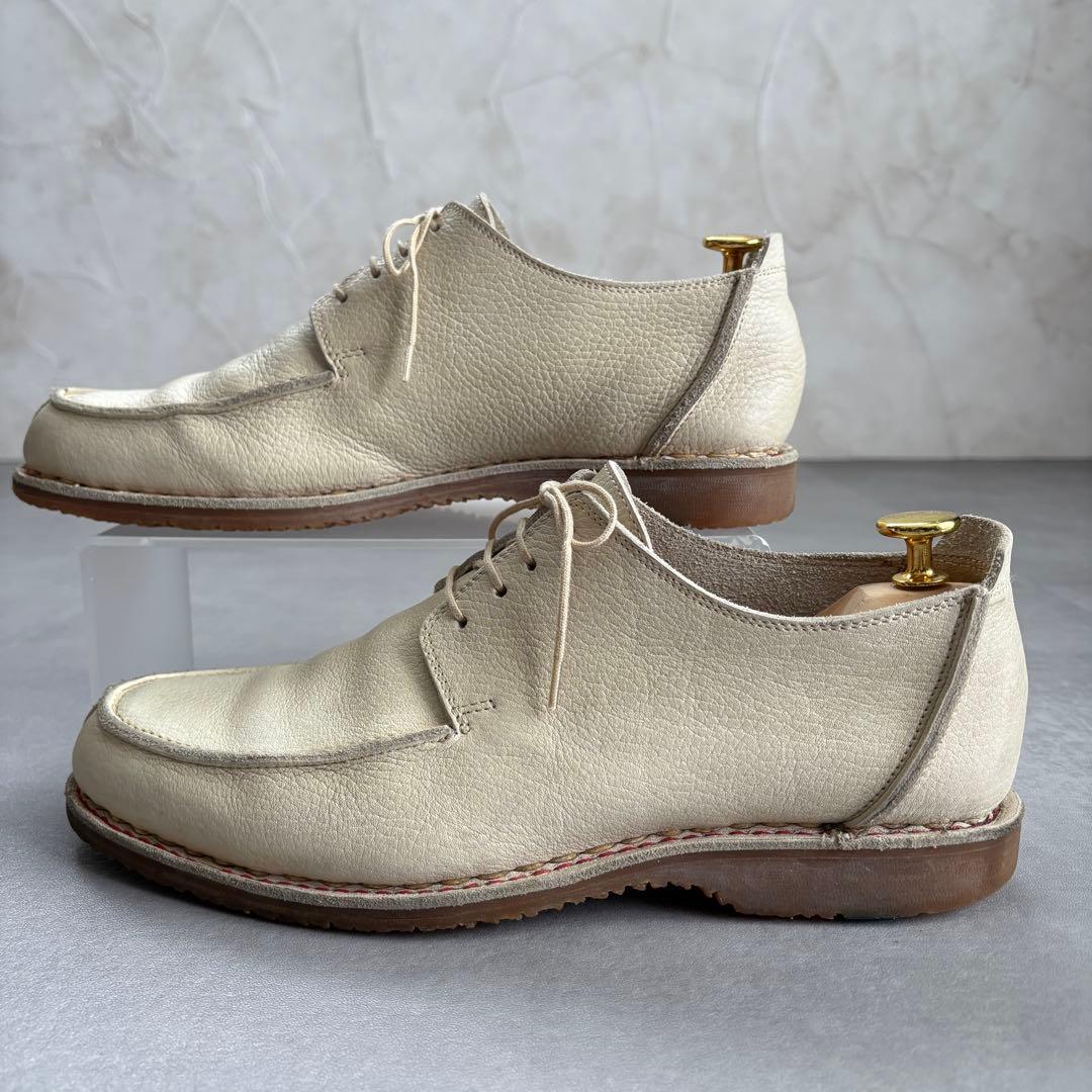 Paraboot District【7】モカシン シボ革 レザーシューズ 革靴