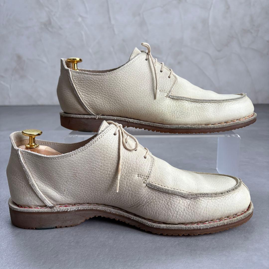 Paraboot District【7】モカシン シボ革 レザーシューズ 革靴