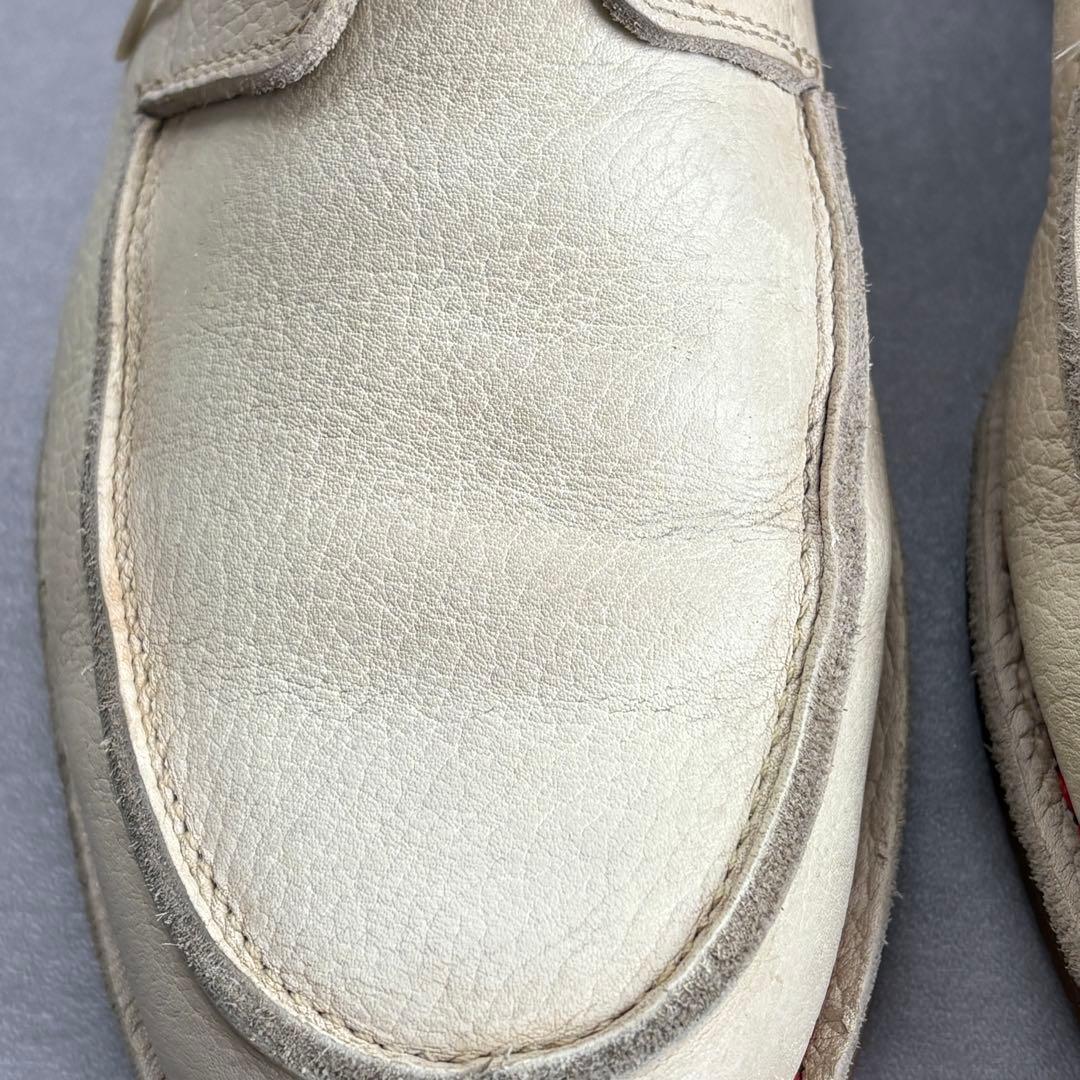 Paraboot District【7】モカシン シボ革 レザーシューズ 革靴