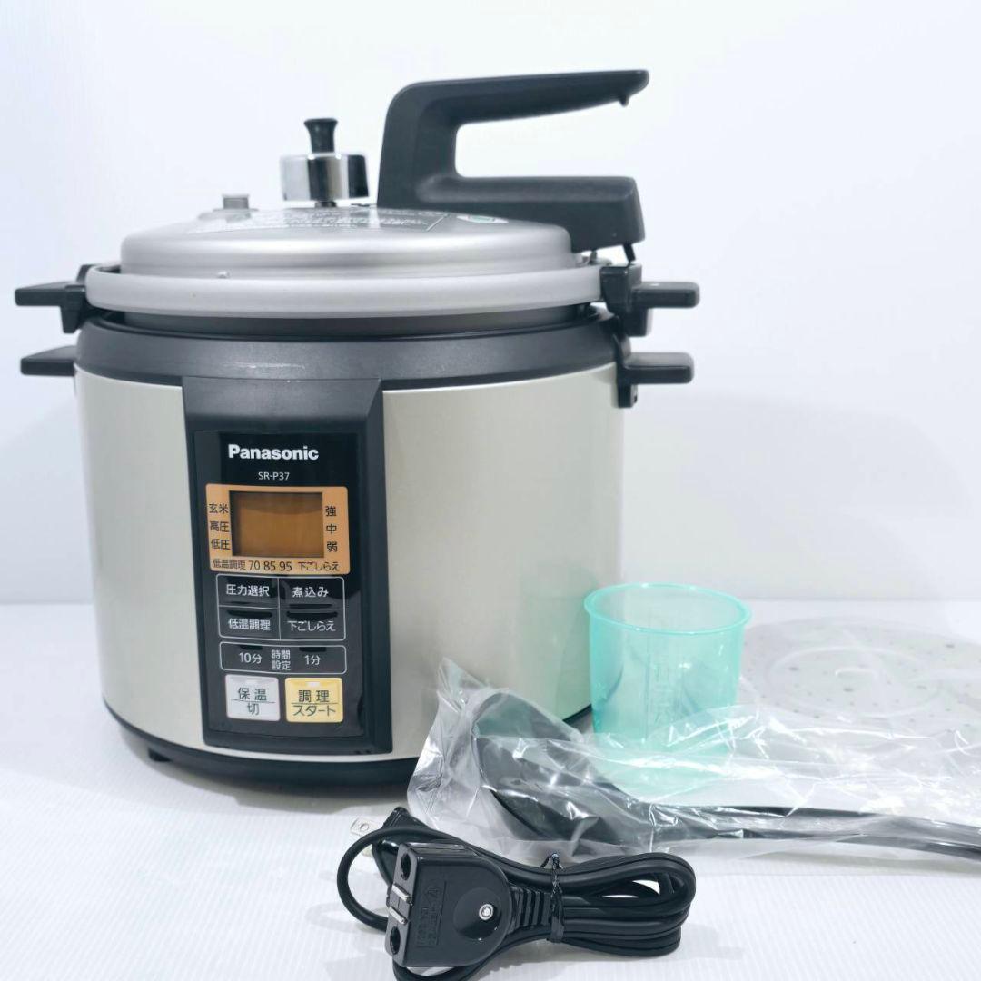Panasonic パナソニック マイコン 電気圧力鍋 SR-P37 3.7L