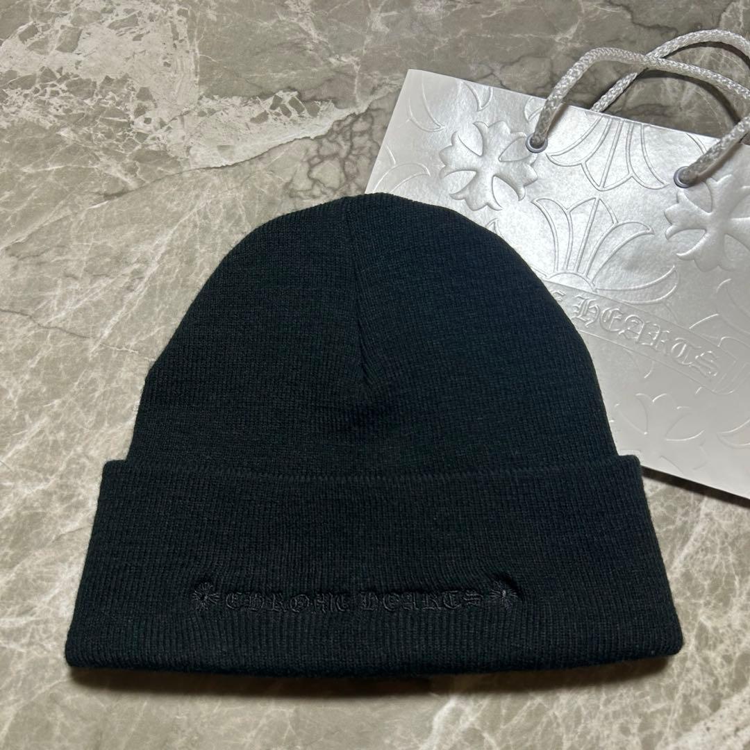 Chrome Hearts クロムハーツ CH刺繍　ニットキャップ　ビーニー