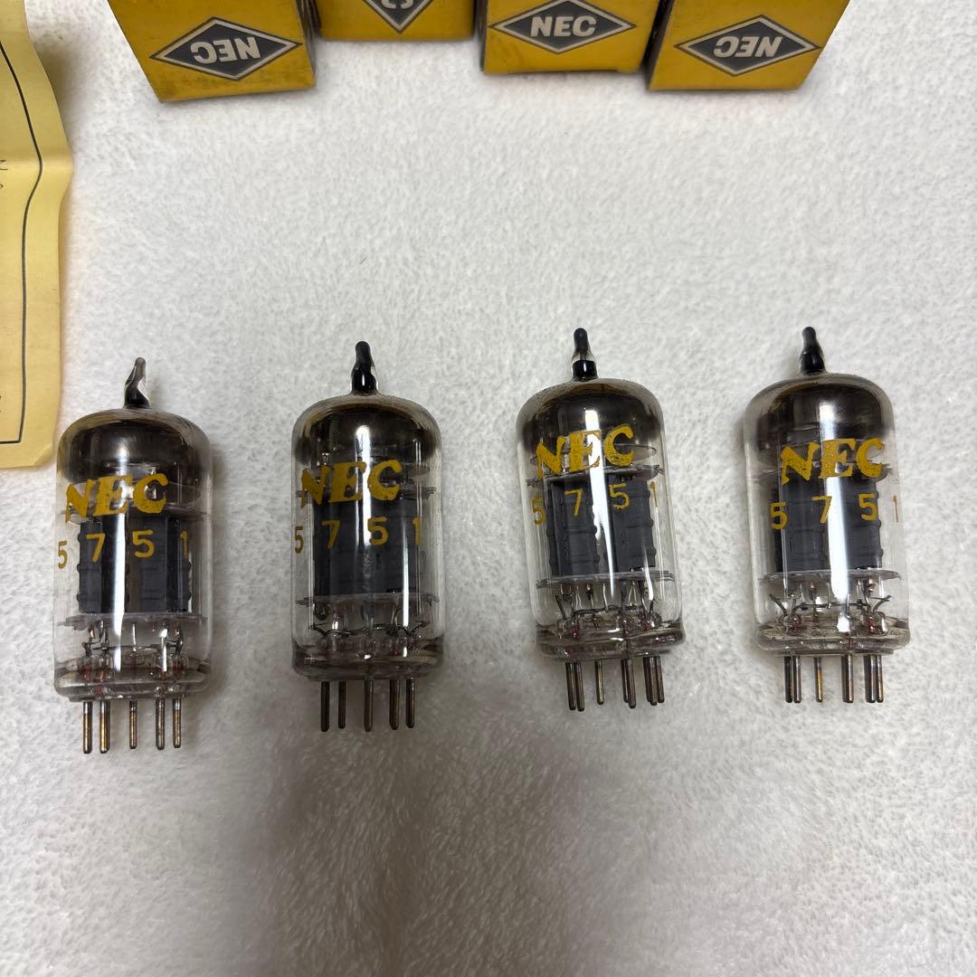 NEC5751 電子管 4本セット　互換　12AX7