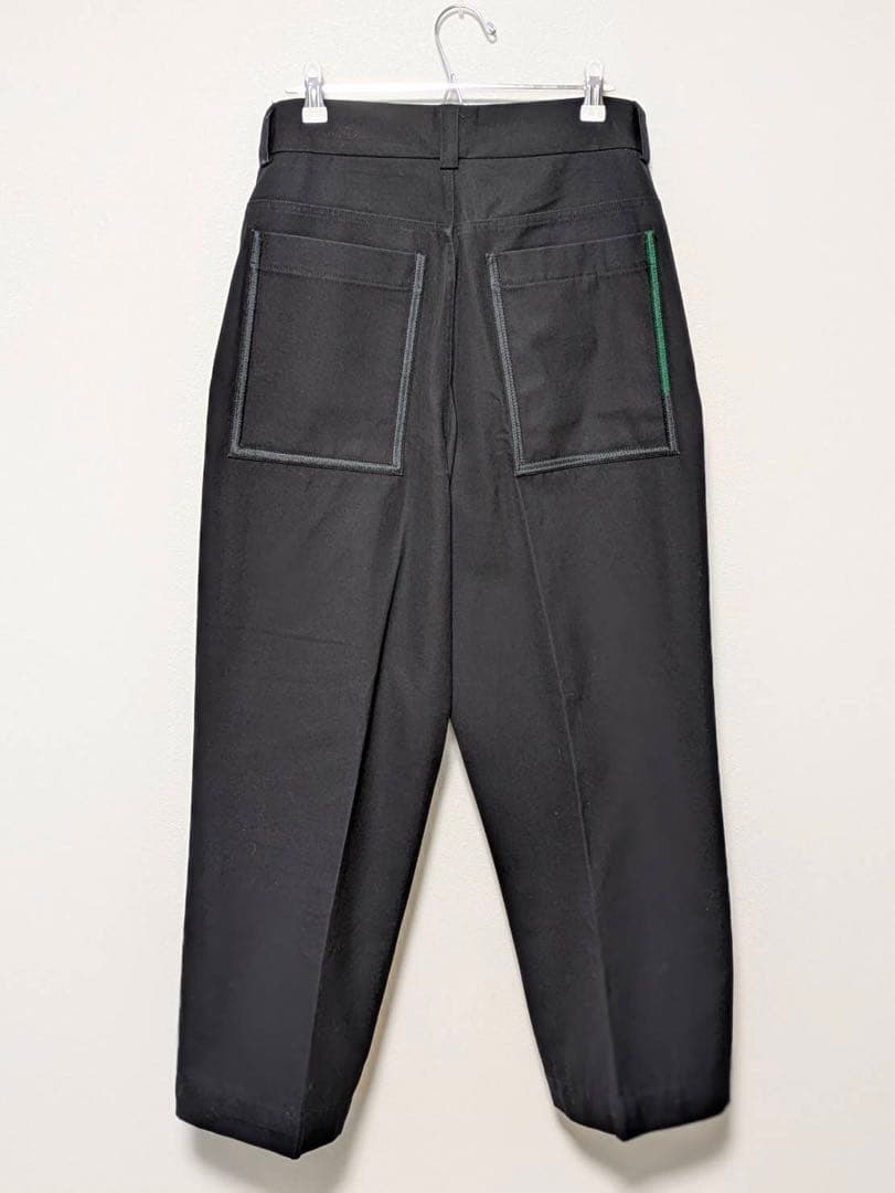 JIL SANDER ジルサンダー ワイドパンツ ブラック サイズ46