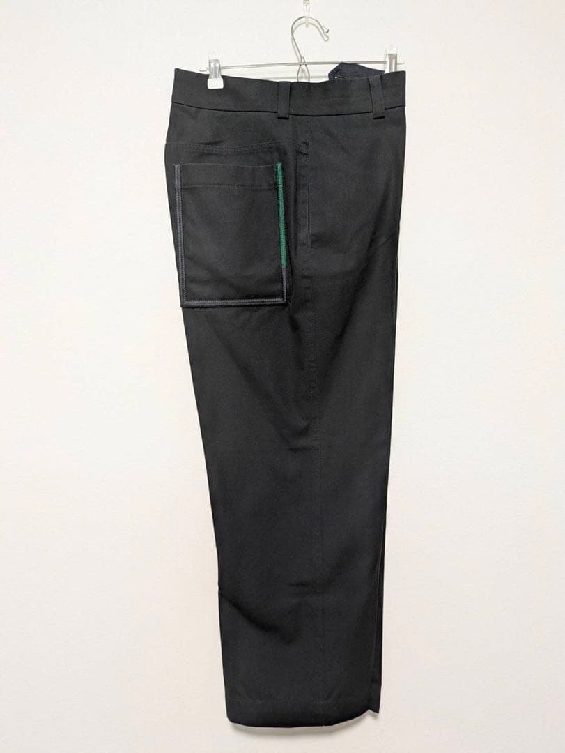JIL SANDER ジルサンダー ワイドパンツ ブラック サイズ46
