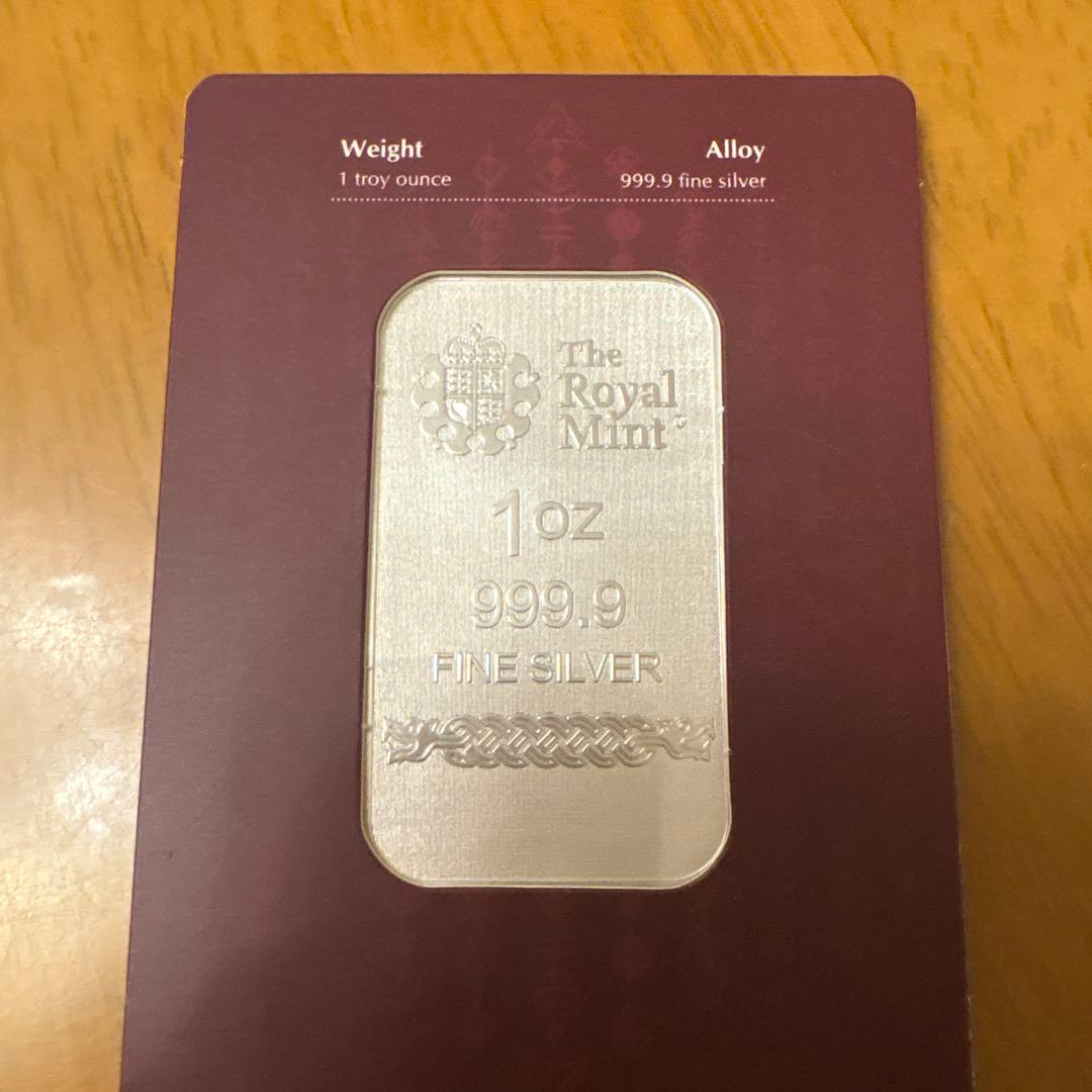 純銀製 神話プレート 重さ約31g