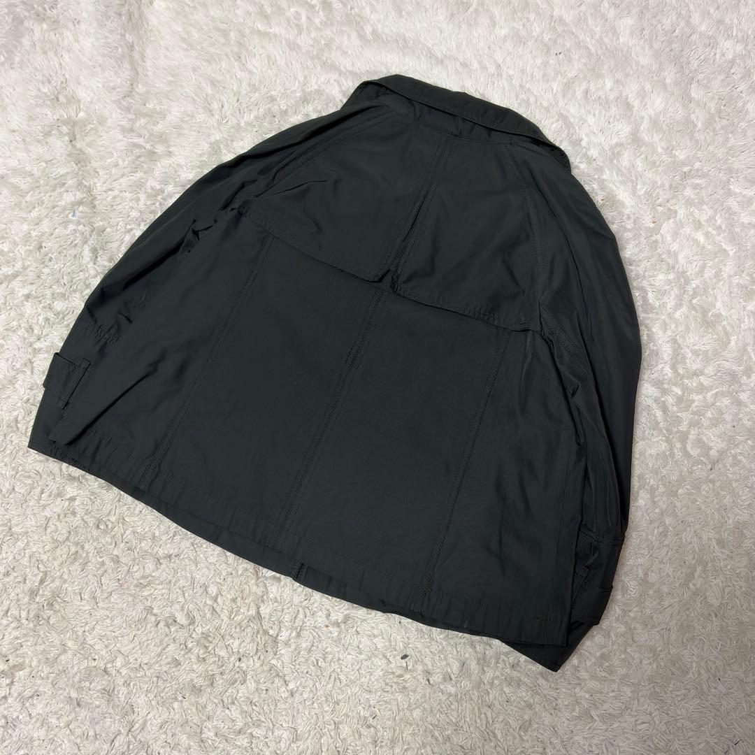 希少✨極美品✨バーバリーロンドン✨大きいサイズ✨トレンチコート　ショート丈　黒