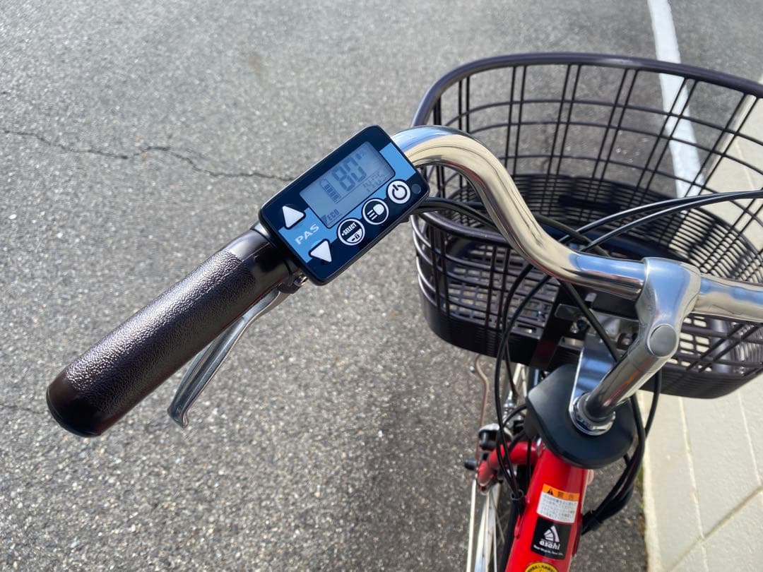 電動アシスト自転車　ヤマハ　パスwith