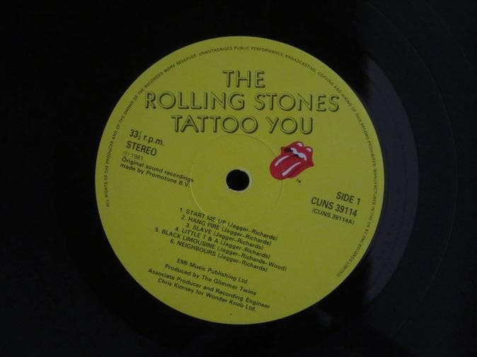 ROLLING STONES★Tattoo You UK Rolling Sto