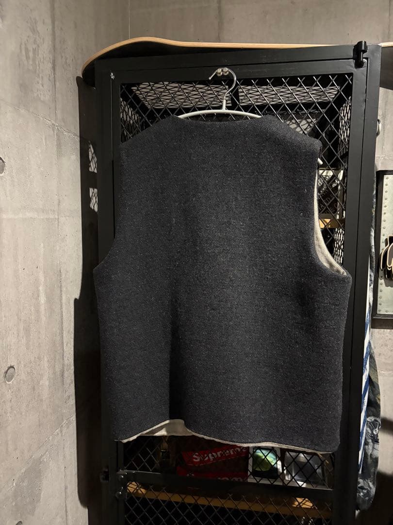 WEIRDO PRISONER VEST ウールベスト