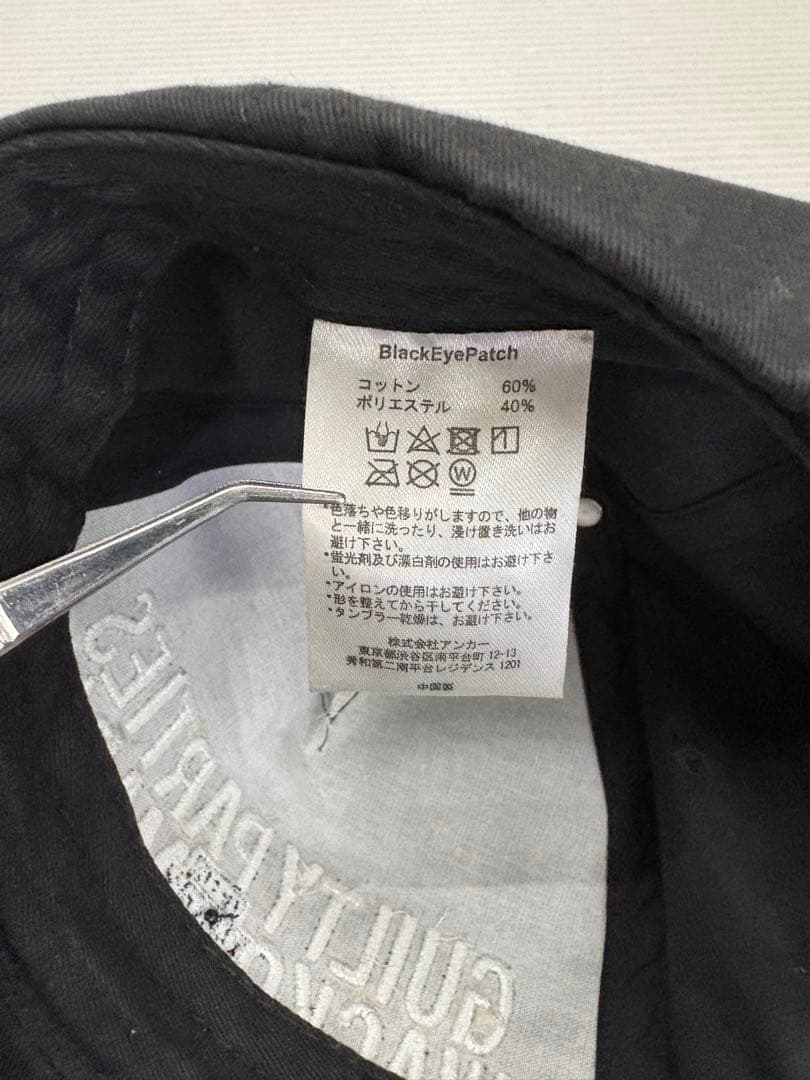 s*n様 WACKO MARIA × BLACK EYE PATCHコラボキャッ