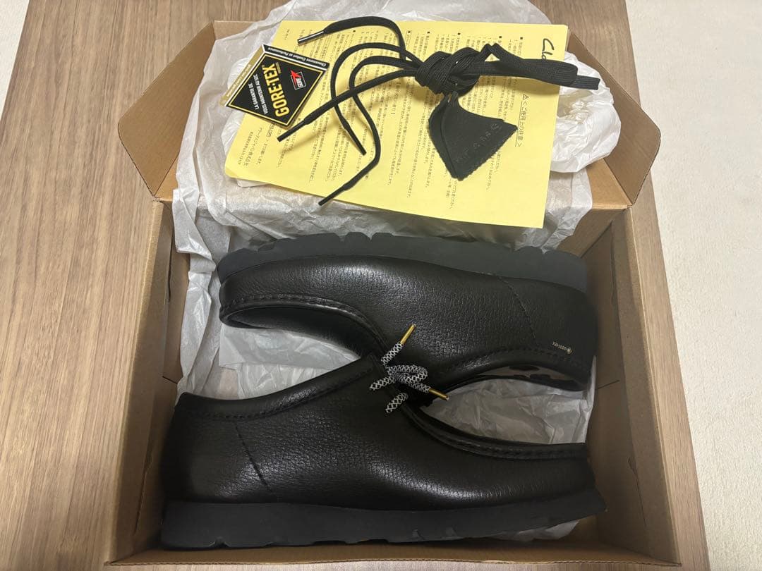 CLARKS Wallabee GTX レザー ビームス別注　ワラビー