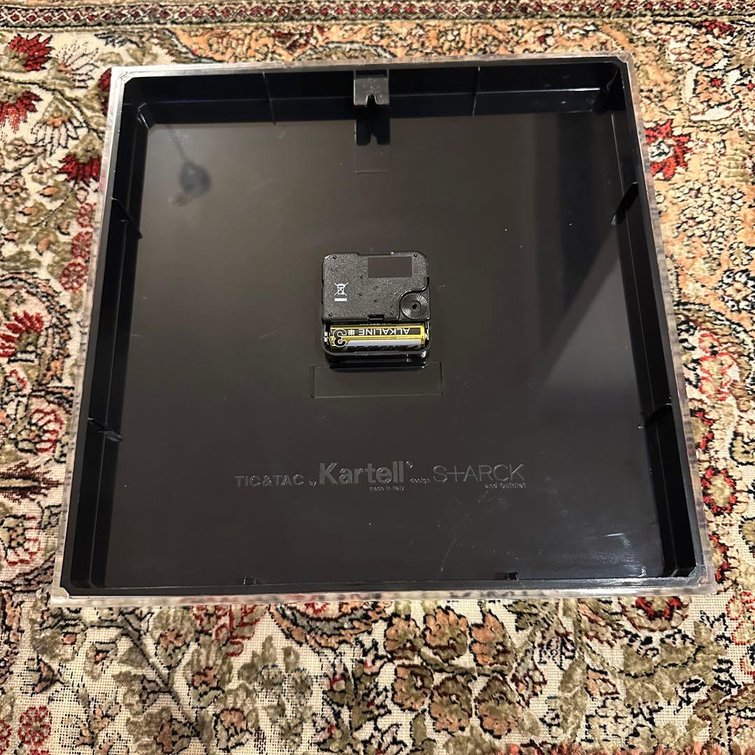 kartell TICTAC イタリア製 壁掛け時計 ミッドセンチュリー