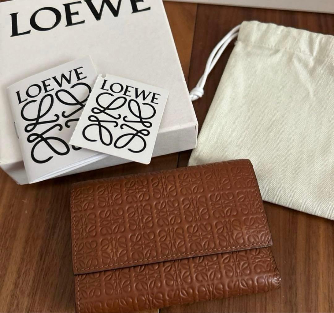 LOEWE ロエベ リピートスモールバーティカルウォレット