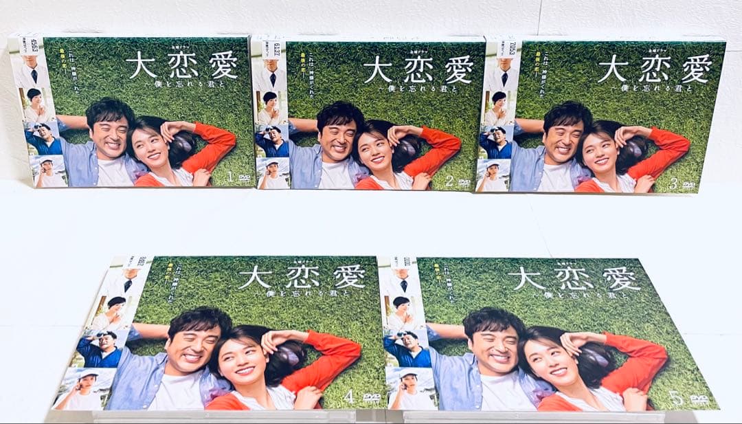 大恋愛　僕を忘れる君と　【全５巻】　レンタル版DVD 全巻セット　ムロツヨシ