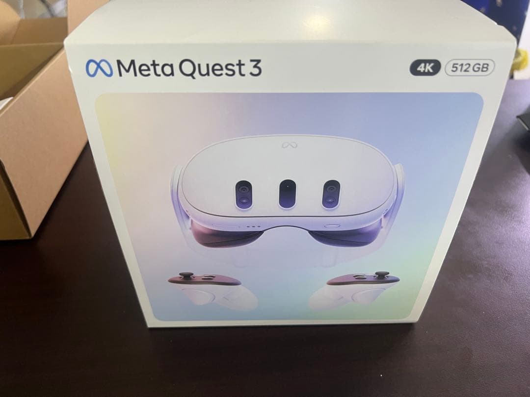  Quest 3、512GB バッテリー付きヘッドセット
