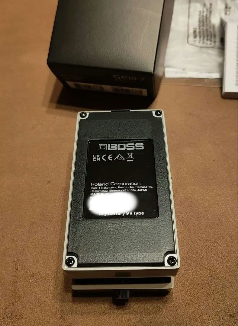 BOSS GEB-7 【ほぼ新品】 ベース イコライザー/グライコ/BASS