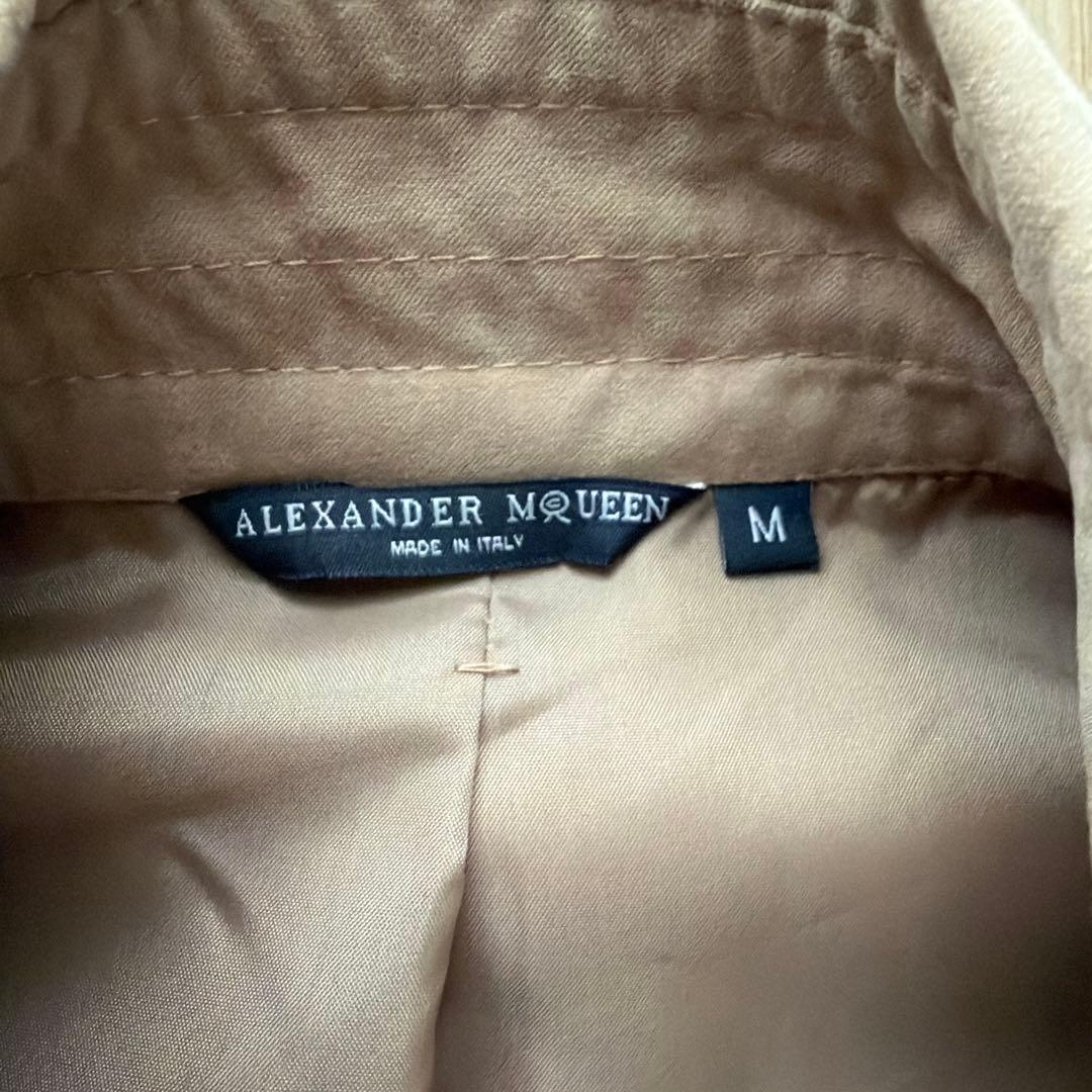 ALEXANDER McQUEEN ベージュトレンチコート Mサイズ レース