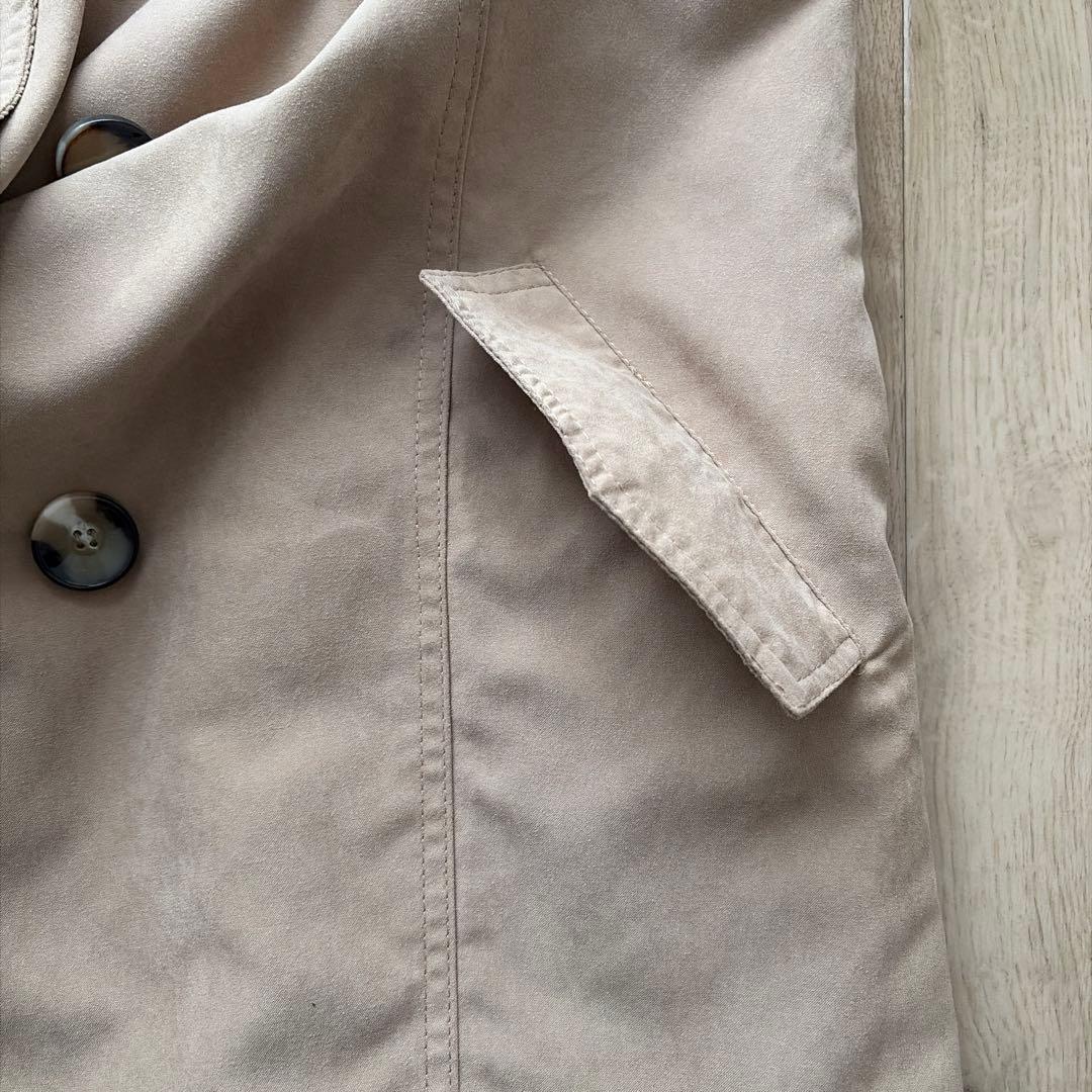 ALEXANDER McQUEEN ベージュトレンチコート Mサイズ レース