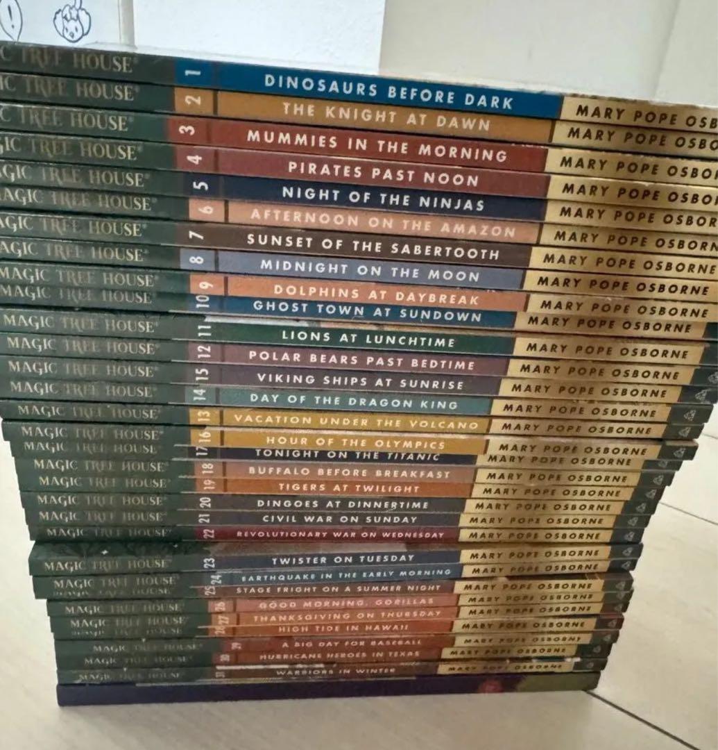 Magic Tree House 31冊セット　ワークブック付き