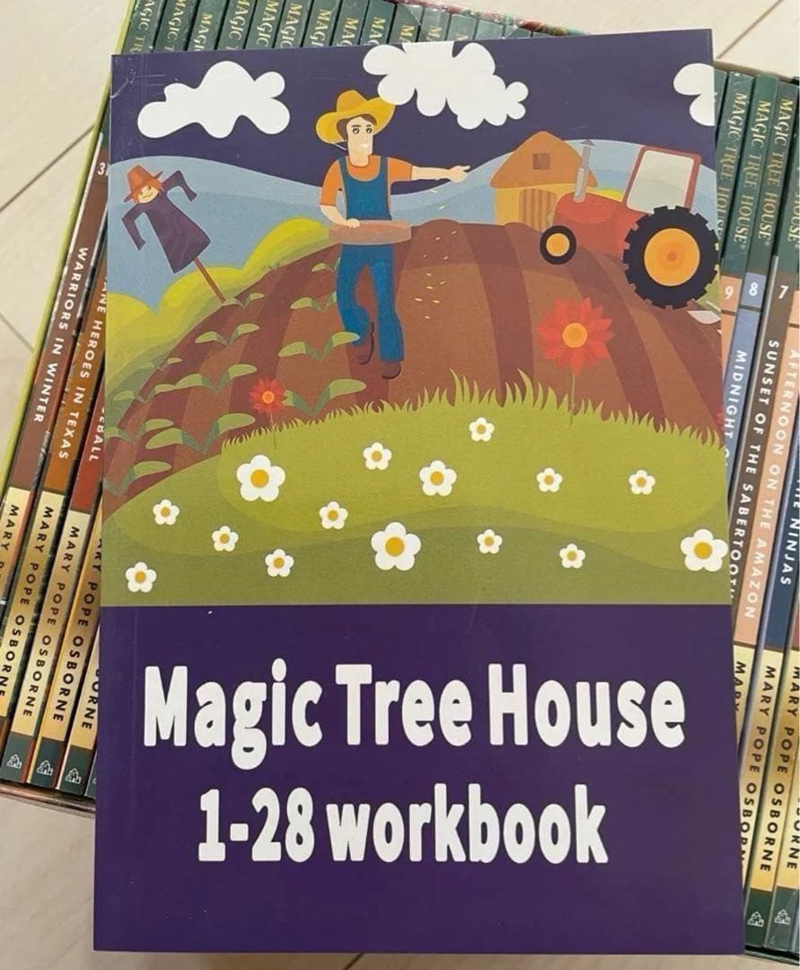 Magic Tree House 31冊セット　ワークブック付き