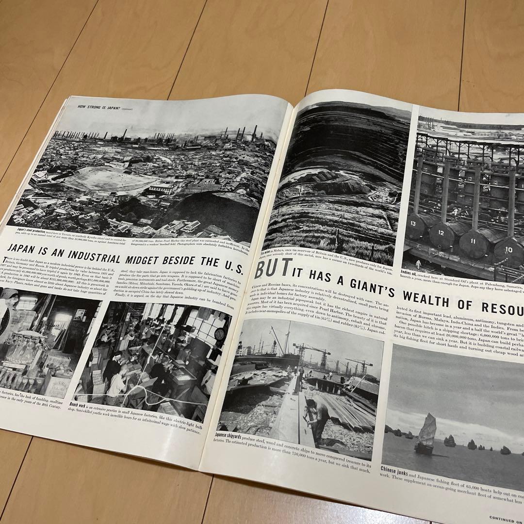 【希少】ライフマガジン 雑誌 LIFE 1943年8月16日号