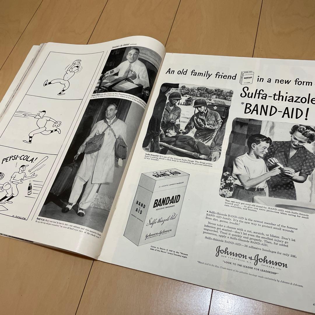 【希少】ライフマガジン 雑誌 LIFE 1943年8月16日号