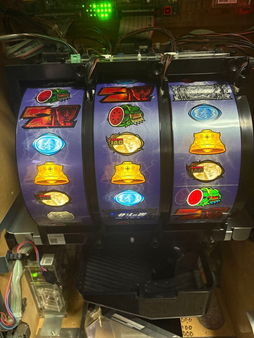 パチスロ　実機　北斗の拳　強敵
