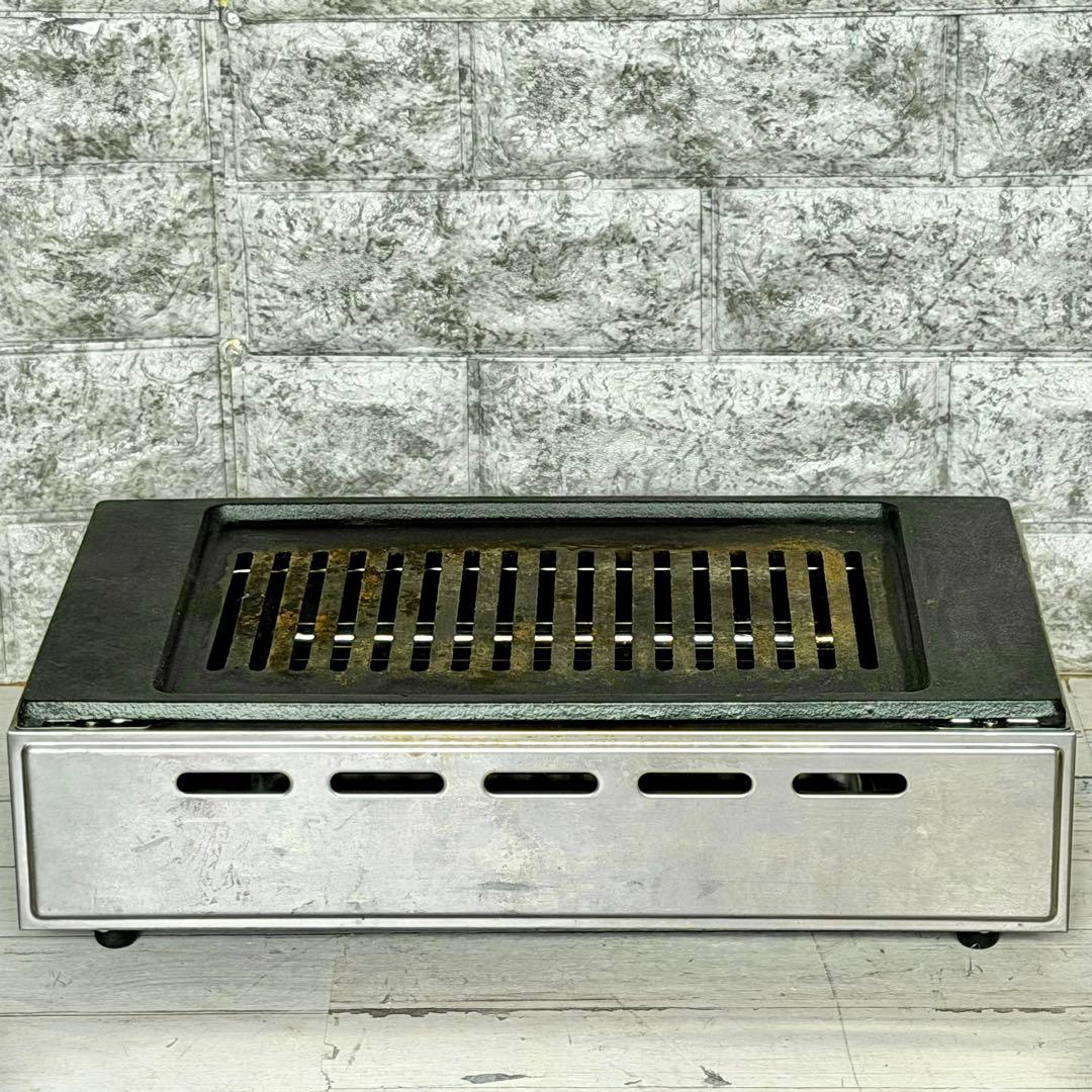 山岡金属工業「王者」LPガス用焼肉機 ガスホットプレート