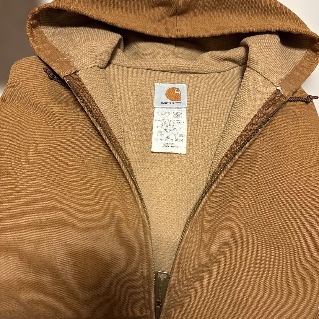 晄*山様 ‼️90s Carhartt アクティブジャケット J03 BRN