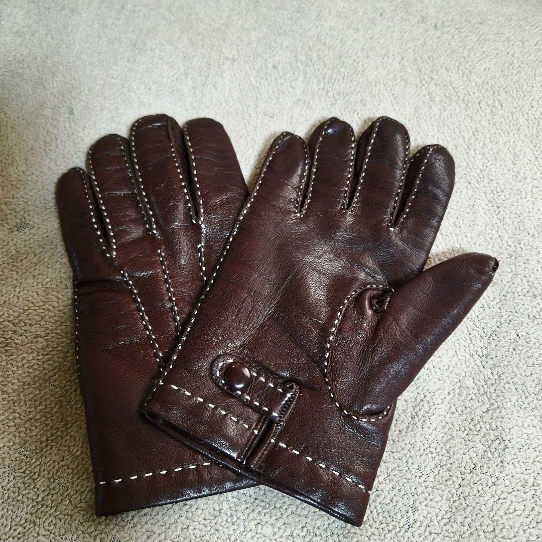 マドヴァmadova 手袋 イタリア製 本革 ハンドメイド 内側カシミア100%