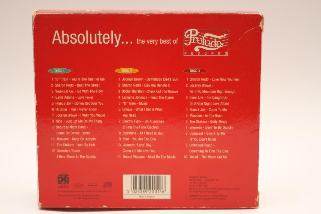 洋楽 Absolutely... the very best of Prelude