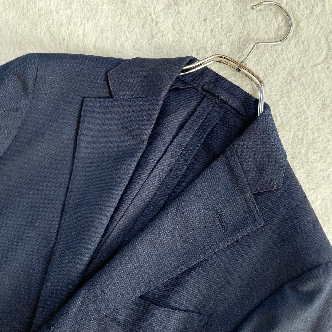 LARDINI　テーラードジャケット　サマーウール　モヘヤ　シルク　イタリア製