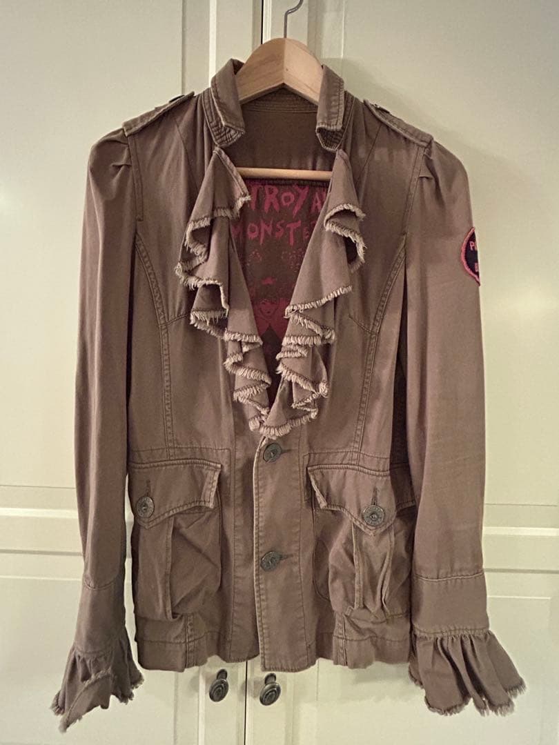 Hysteric Glamour フリルシャツジャケット