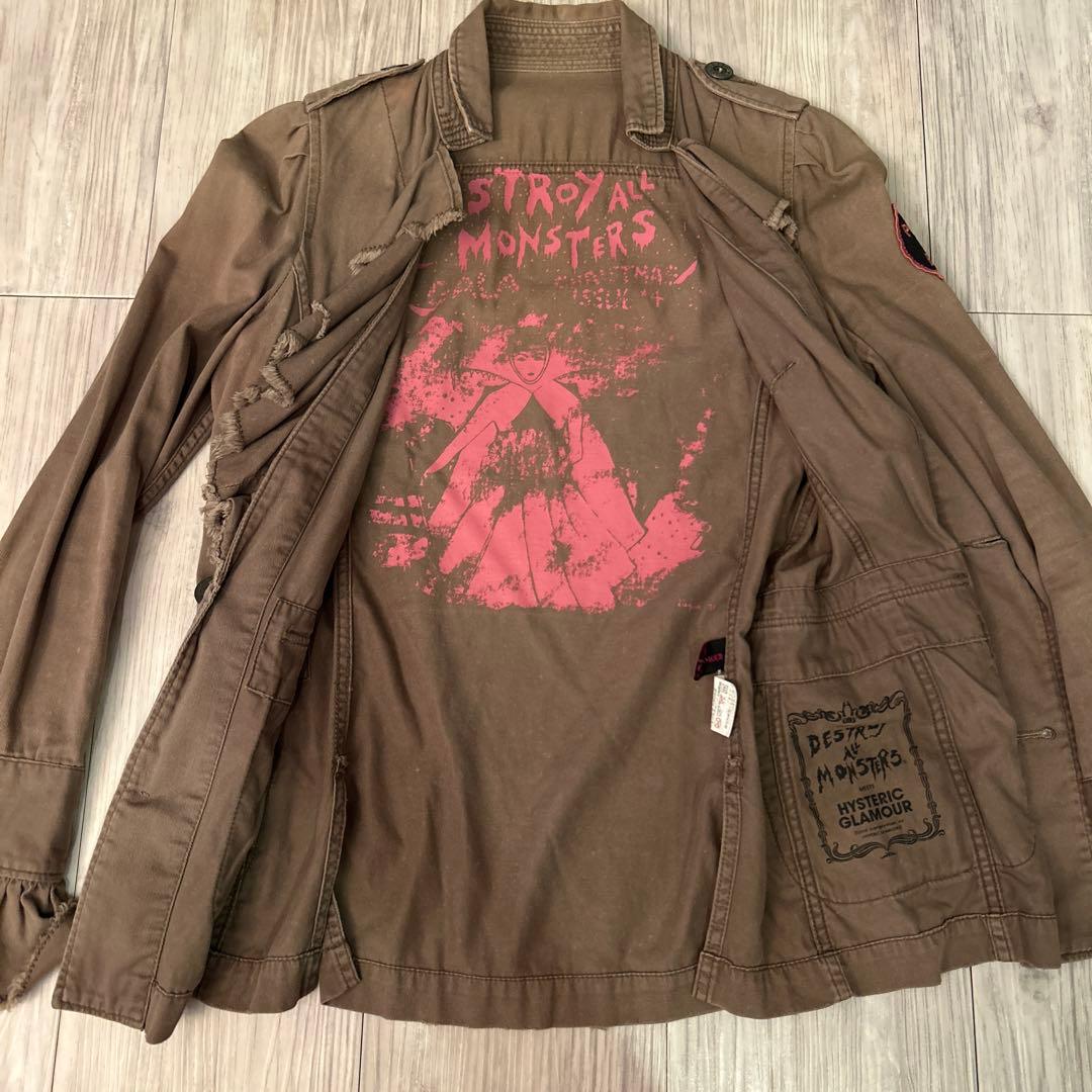 Hysteric Glamour フリルシャツジャケット
