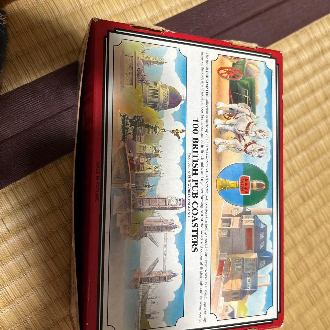100 British Pub Coastersイギリス製　本物　 コレクション