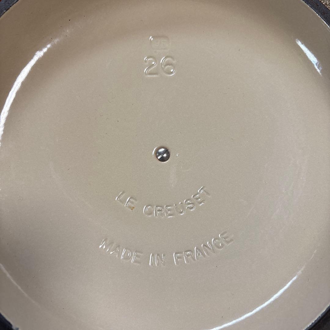 Le Creuset 両手鍋 オレンジ