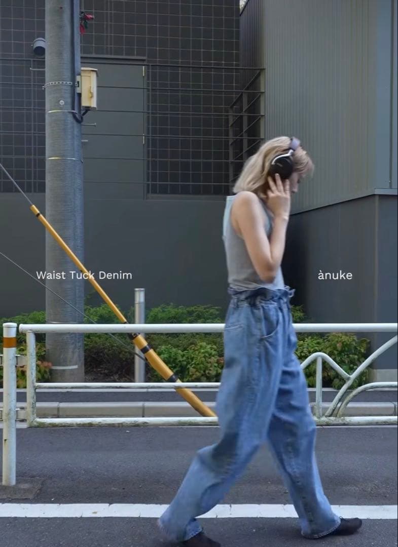 anuke デニムパンツ