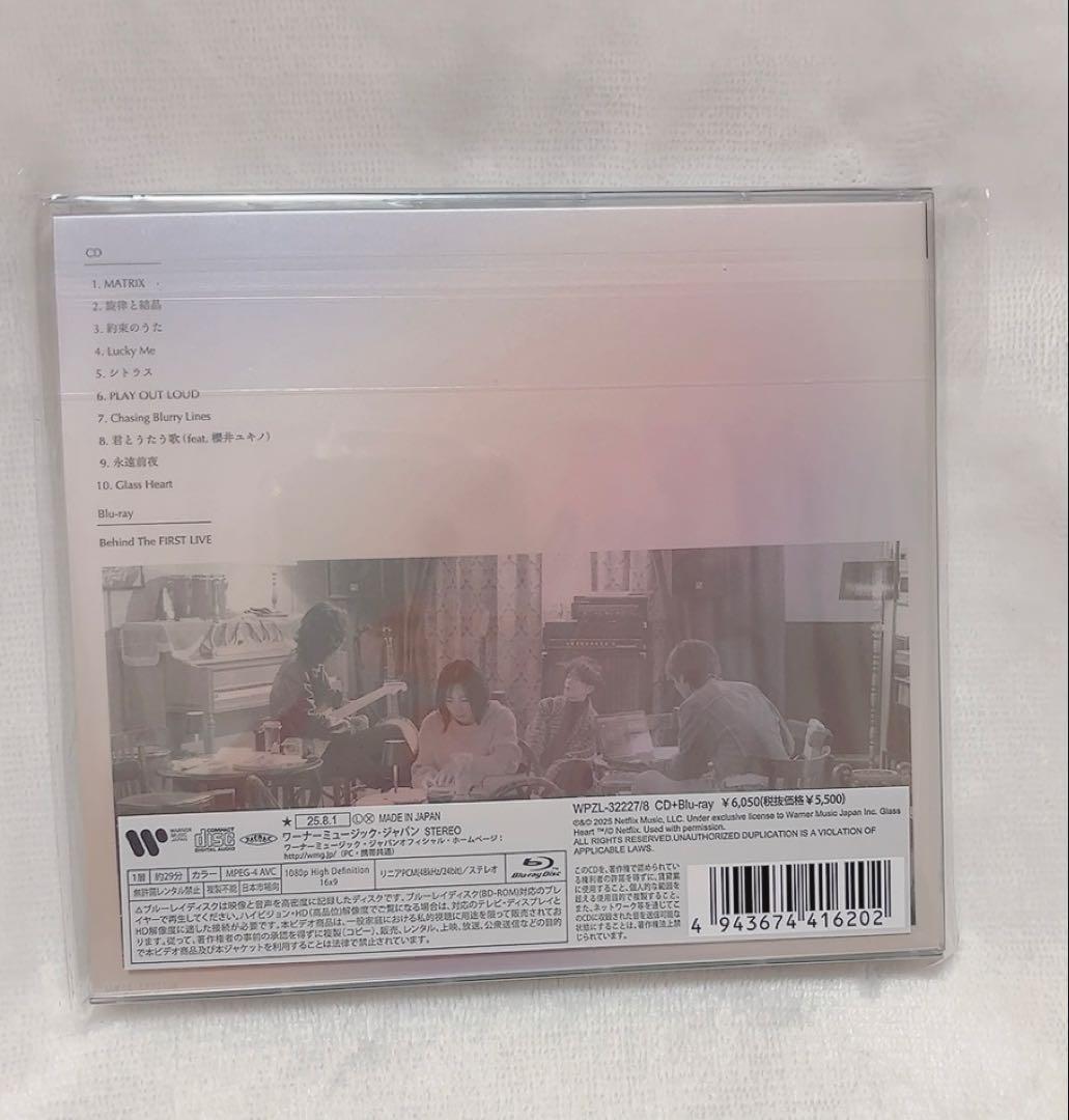 TENBLANK 初回限定盤 CD＋Blu-ray Glass Heart