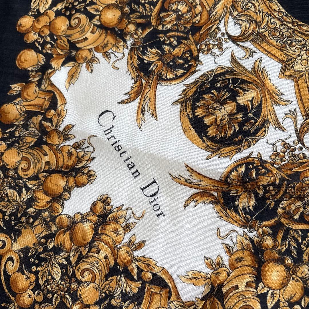 Christian Dior ショール　大判スカーフ　クリスチャンディオール