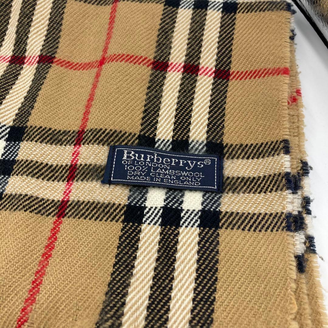 ！極美品！　Burberry ノバチェック　マフラー